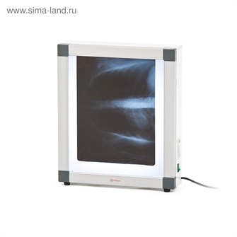 Негатоскоп медицинский Armed 1-кадровый / Для рентгенснимков / LED-подсветка 10136